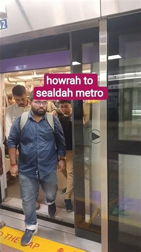 Howrah To Sealdah Metro #Kolkata Green Line Metro#Howrah to Sealdah Metro#Howrah Sealdah#metro