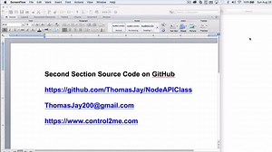 【课程】学习Node.js的API又快又简单（Learn Node.js API's Fast and Simple）