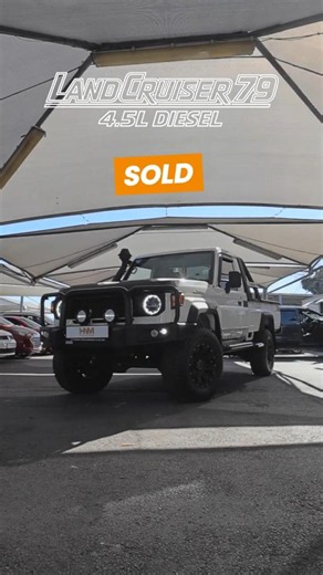 R300,000 in Extras! Toyota Land Cruiser 79 V8 SOLD!