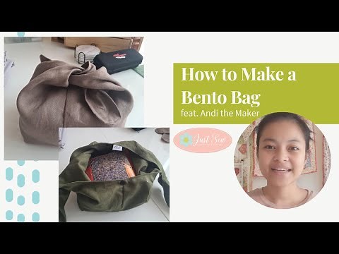 How to Make a Bento Bag (feat. Andi the Maker) | JUST SEW STUDIO