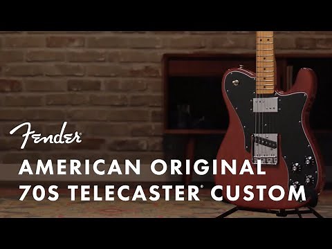 American Original '70s Telecaster Custom | American Original | Fender