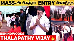 Mass-அ Entry கொடுத்த Thalapathy Vijay🔥 2 மணியில் இருந்து காத்திருந்த Audience 😍 | Behindwoods