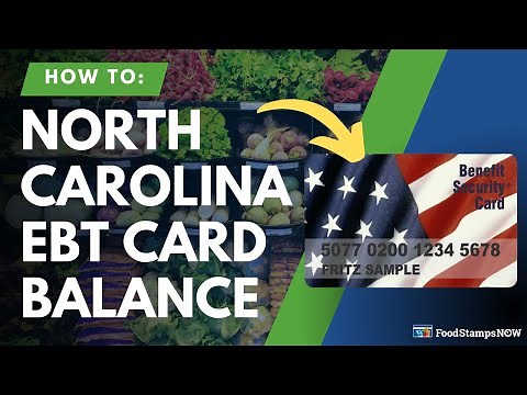 North Carolina EBT Balance Check Instructions