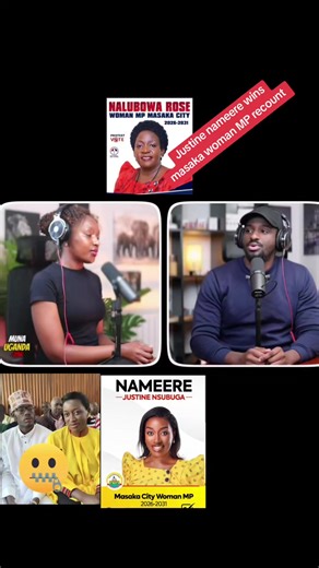 Justine Nameere is a Ugandan politician affiliated with the ruling National Resistance Movement (NRM) party. She gained nationwide prominence following her participation in the highly contested 2026 Masaka City Woman Member of Parliament election, which culminated in a court-ordered vote recount. Her challenge to the declared results positioned her as a central figure in one of Uganda’s most closely watched post-election disputes. Nameere’s political profile is defined by her insistence on elect