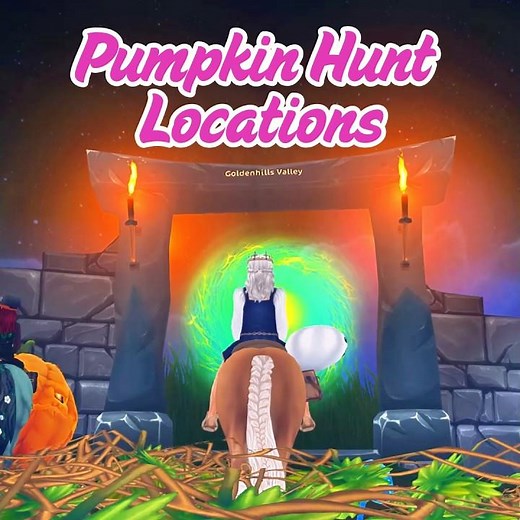Star Stable Online: All Pumpkin Hunt Locations 🎃🐴 Halloween at Galloper's Keep 👻