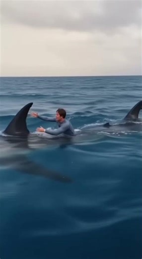 Shark vs human #funny #comedymemes #comedy #humor #viral #funnymemes #brainrot #animals #shark