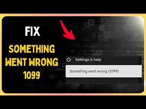 How to Fix Something went Wrong 1099 in Google Gemini
