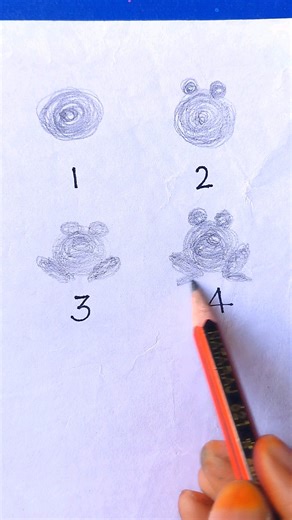 Watch This Frog Come to Life 🐸😍| Simple Sketch Tutorial #FrogDrawing #StepByStepDrawing #EasyDrawing