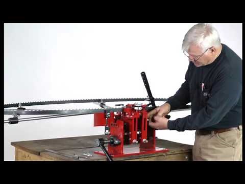 Dual Tooth Sawmill Bandsaw Blade Setter Cook's Saw