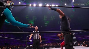 Classic Hardy combination attack here in #AEW! #TheHardys have officially arrived! Tune in to #AEWDynamite: #StPatricksDaySlam LIVE on TBS! | All Elite Wrestling