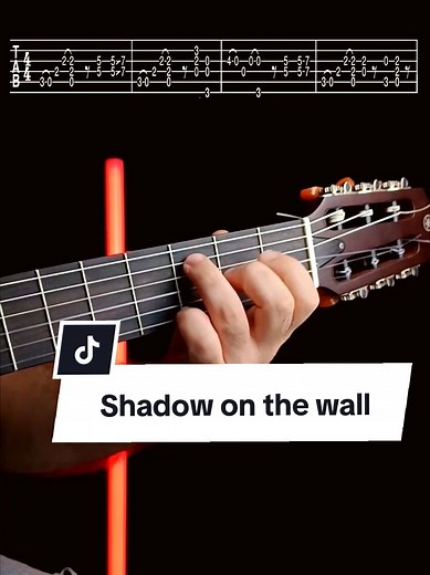 Learn Guitar: Shadow On The Wall Tutorial