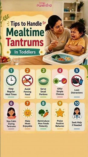 Toddler Mealtime Tantrums? Try These 10 Simple Tips!