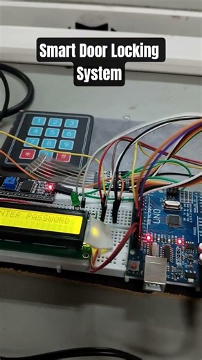 Smart Door Lock System#IoTProject #PasswordDoorLock#EngineeringProjects#IoT#FinalYearProject