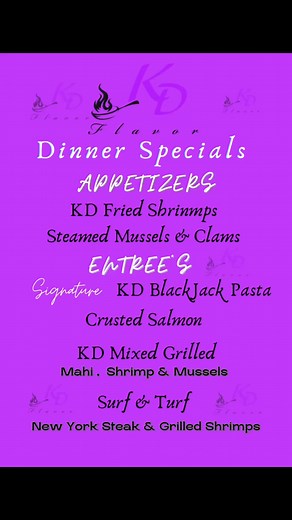 1.8K views · 16 reactions | Yes We are Open Tonight From 5pm - 8pm. Come on down KD Flavor Call or Text 340-209-9599 to make your reservation. See you there  | KD Flavor | Facebook