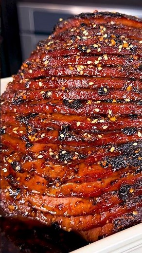 Roasted Ham with Salsa Macha The Best Recipe #shorts