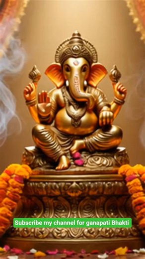 #GanapatiMahaMrityunjayaMantra | Powerful Ganesh Mantra for Peace of mind 🕉️ #GanapatiMahaMantra