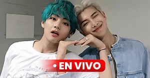 V y RM comenzaron su servicio militar en Corea: así se vivió minuto a minuto su despedida