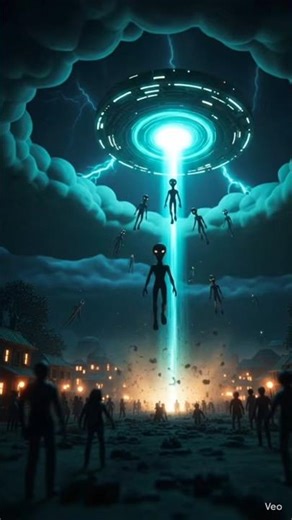 Alien Landing on Earth 😮☠️#vfx #usshorts #shortsfeed