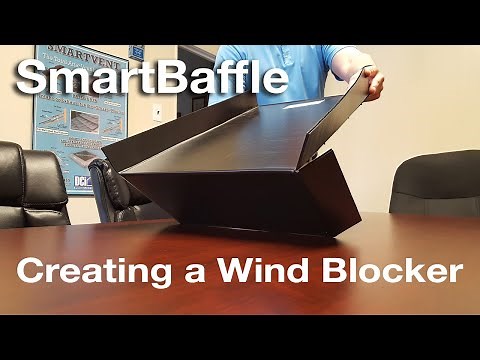 SmartBaffle - Creating a Wind Blocker
