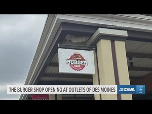 The Burger Shop opening at Outlets of Des Moines