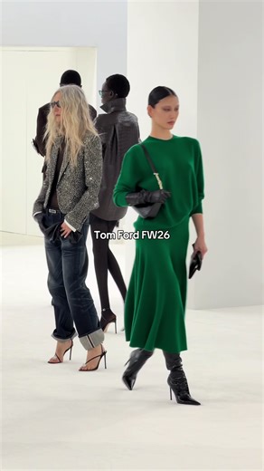 Experience Tom Ford's Latest Show by Haider Ackermann