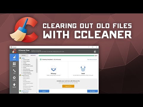 How to Clear Out Old Files & Free Up Disk Space with CCleaner for Free