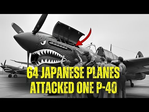 When 64 Japanese Planes Attacked One P-40: The Genius Move That Shocked WWII Pilots