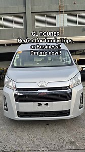 🚐 TOYOTA HIACE GL TOURER Perfect for Family Trips ❤️ or Business Use 💼 ✔️ Spacious 14-seater ✔️ Reliable Toyota performance ✔️ Comfortable & safe for long drives 👉 Message me now to reserve yours today! 📞 09660040827 ✨ Toyota Low DP PH | Marketing Professional – Car Dealership #ToyotaHiace #GLTourer #FamilyVan #BusinessVan #ToyotaPhilippines #LowDP #CarDealsPH #ToyotaLife #TravelWithToyota #DriveToyota | Low DP Auto Deals PH