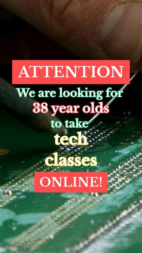 38?! ⚡ Prepare for your future career in technology ⚡ Train online 100% at your own pace and earn your degree from home 💻 Start learning today 🏠 Financial Aid Available For Those Who Qualify | Discover Tech