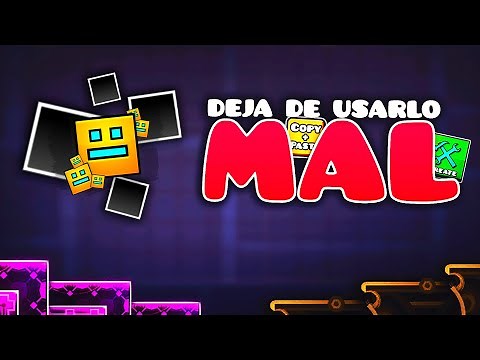 Como CREAR usando el COPYPASTE en TUS NIVELES de Geometry Dash
