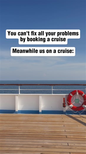 Cruising fixes all your problems... that's just a fact 😉 Get it touch and book yours today!