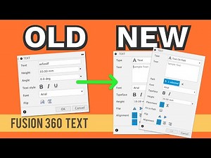 Fusion 360 Text on Path and Text Alignment