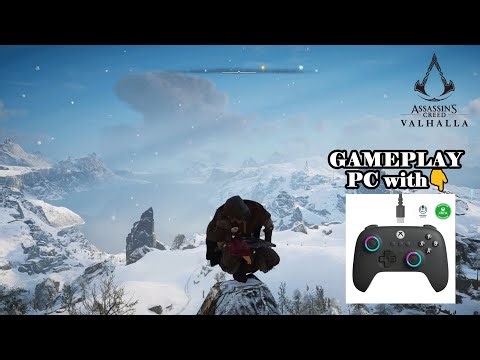 PC With Using Controller Gameplay-Assassin's Creed Valhalla.