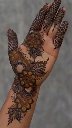 beautiful aesthetic mehandi design 💕💕