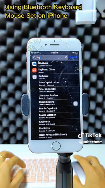 Using Bluetooth Keyboard & Mouse on iOS Phone
