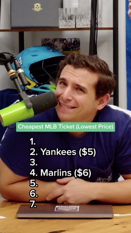 The MLB teams with the cheapest tickets #mlb #baseball #tickets