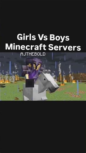 This Is How Girls & Boys Play Minecraft 💀