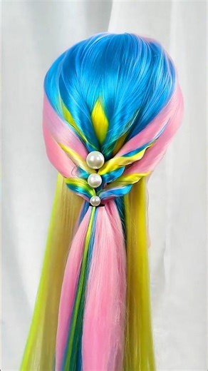 Quick and Easy Hairstyle for Girls – Beautiful Hair Look #hairstyle #hair