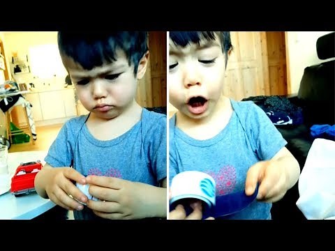 Toddler Has Tantrum Over Snappy Toy