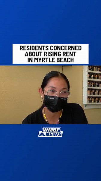 A Rent.com estimate shows the average rent for a two-bedroom apartment in Myrtle Beach is around $1,900 a month - with many full-time workers facing the constant battle of having to work more in order to pay their rent. | WMBF News