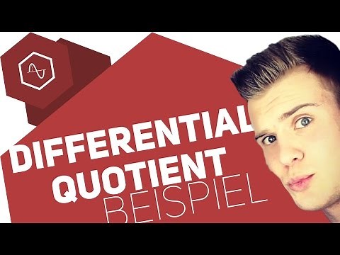 Deriving a derivative using the differential quotient – ​​example