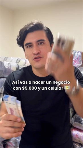 13K views · 310 reactions | Así es como vas a iniciar un negocio con 5 mil pesos y un celular #negocios #mayoreo #proveedor #ventas #consejos | Alberto Plata | Facebook