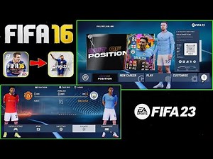 FIFA 16 Mobile | Final Update FIFA 23 | FIFA 16 FIFA 23 Update | FIFA 16 Android Tap Tuber Gameplay