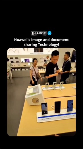 Artificial Intelligence | AI | Tech-News on Instagram: "Huawei’s image and document sharing technology is redefining how devices communicate. With seamless cross-device connectivity, Huawei enables instant image transfer, fast document sharing, and real-time collaboration between smartphones, tablets, and laptops—without cables, third-party apps, or data loss. Built on Huawei’s distributed technology ecosystem, this intelligent sharing system boosts productivity, enhances workflow efficiency, an