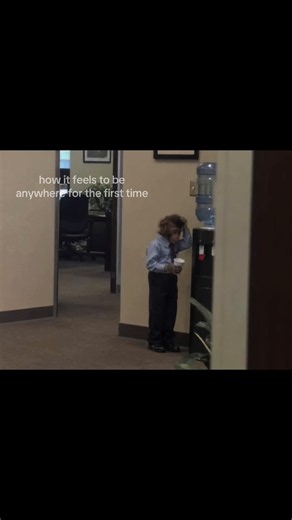 How It Feels to Be Anywhere for the First Time: A Relatable Work Meme