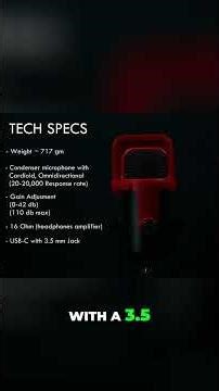 Joby Wavo POD: Studio Mic Specs & Features REVEALED! #shorts