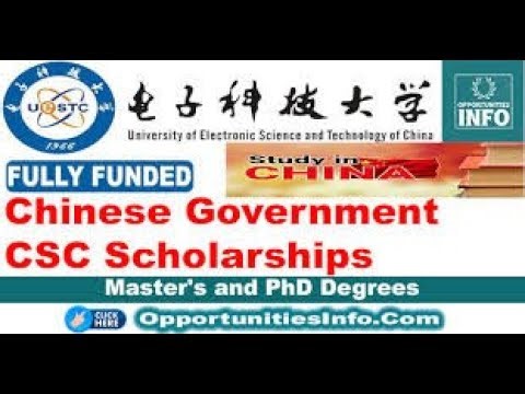 UESTC Scholarships in China 2026-27 [Fully Funded] | Chinese Government CSC Scholarships