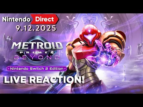 Metroid Prime 4: Beyond - Reaction - Nintendo Direct - 9/12/2025