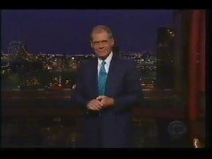 The Late Show with David Letterman (CBS) - 1999-09-10