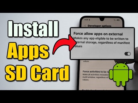 How to Install Apps Directly to SD Card on Android Phone (Easy Tutorial)